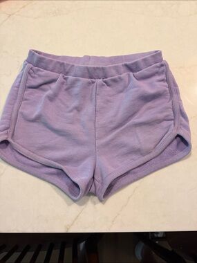 Girls French Terry Dolphin Vent Shorts